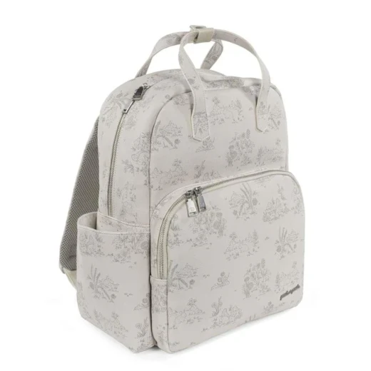 Pasito a Pasito Diaper Bags – Toile de Jouy Cream Rucksack Stylish and Comfortable Backpack for Modern Moms - Pasito a Pasito - Image 10