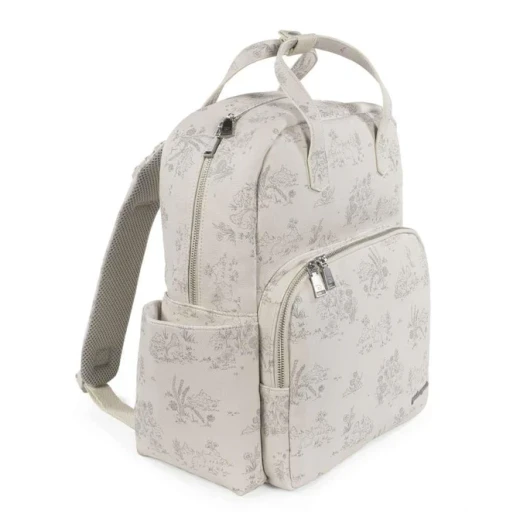 Pasito a Pasito Diaper Bags – Toile de Jouy Cream Rucksack Stylish and Comfortable Backpack for Modern Moms - Pasito a Pasito - Image 9
