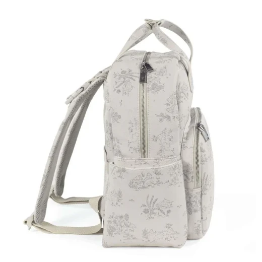 Pasito a Pasito Diaper Bags – Toile de Jouy Cream Rucksack Stylish and Comfortable Backpack for Modern Moms - Pasito a Pasito - Image 8