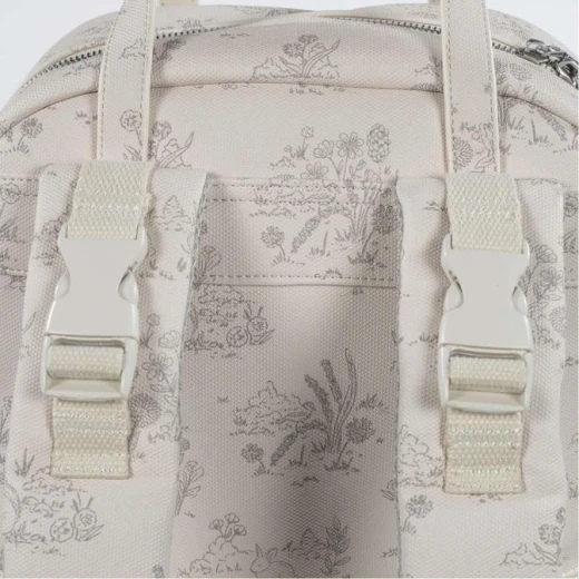 Pasito a Pasito Diaper Bags – Toile de Jouy Cream Rucksack Stylish and Comfortable Backpack for Modern Moms - Pasito a Pasito - Image 5