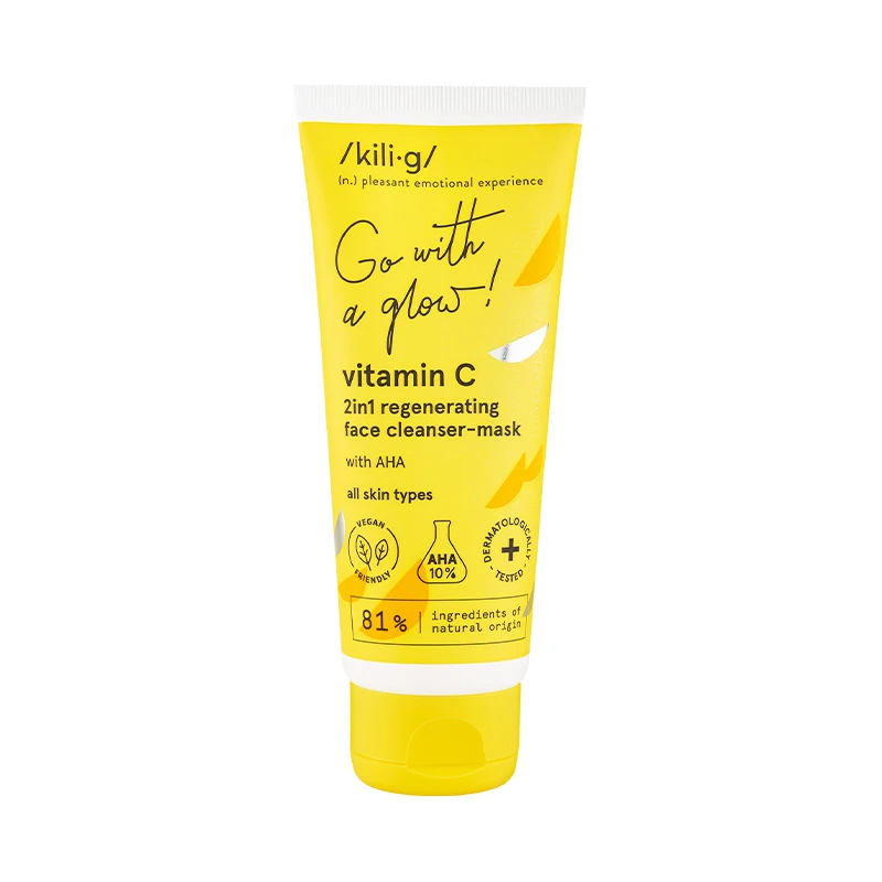 Kili.g vitamin c 2in1 face cleanser-mask - Kili.g