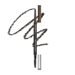 Forever 52 Charcoal Brow Liner with Spoolie Brush for Flawless Eyebrows Long Lasting Smudge Proof Makeup