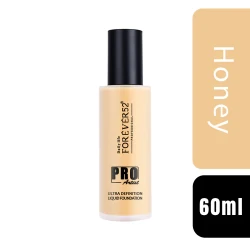 Forever 52 Honey Ultra Definition Liquid Foundation Full Coverage Makeup Flawless Complexion 60ML