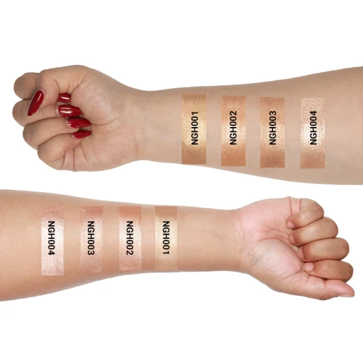 Forever 52 Glow On Highlighter NGH002 Baked Powder Gel for Face and Body Radiant Glow Makeup - Forever 52 - Image 3