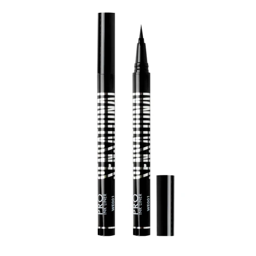 Forever 52 Pro Ink Liner Waterproof Smudge Proof Eyeliner Black Precision Makeup for Winged Eyeliner