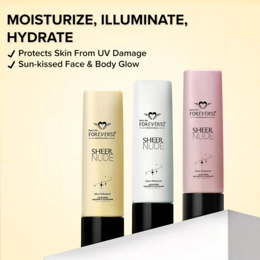 Forever 52 Rosaline Glow Enhancer Illuminating Makeup Base 40ML Radiant Complexion for All Skin Tones - Forever 52 - Image 4