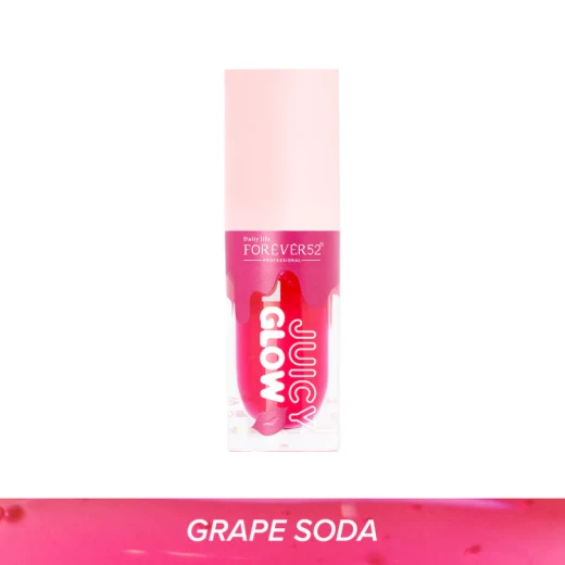 Forever 52 Juicy Glow Lip Oil Grape Soda JGL001 Moisturizing Lip Care 5ML Fruity Tint for Radiant Lips