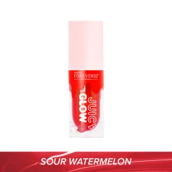 Forever 52 Juicy Glow Lip Oil Sour Watermelon Moisturizing Shine 5ml for Healthy Lips