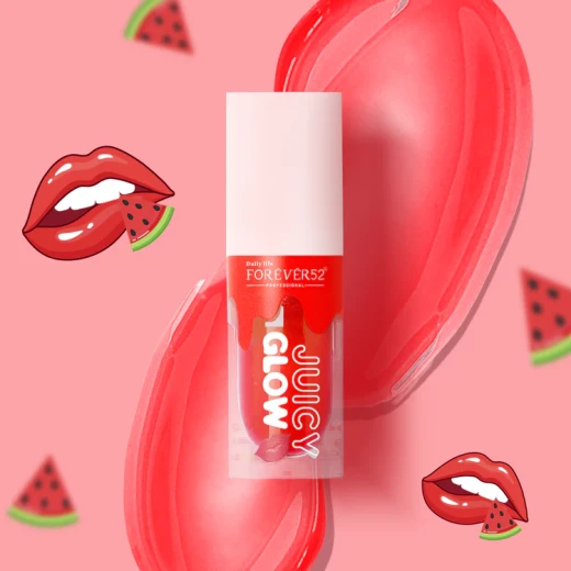 Forever 52 Juicy Glow Lip Oil Sour Watermelon Moisturizing Shine 5ml for Healthy Lips - Forever 52 - Image 3