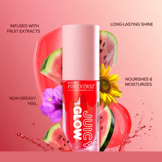 Forever 52 Juicy Glow Lip Oil Sour Watermelon Moisturizing Shine 5ml for Healthy Lips - Forever 52 - Image 4