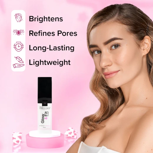 كريم أساس Forever 52 Glow and Fit لبشرة متألقة ولمسة نهائية خالية من العيوب 30 جرام - فورإيفر 52 - Image 5
