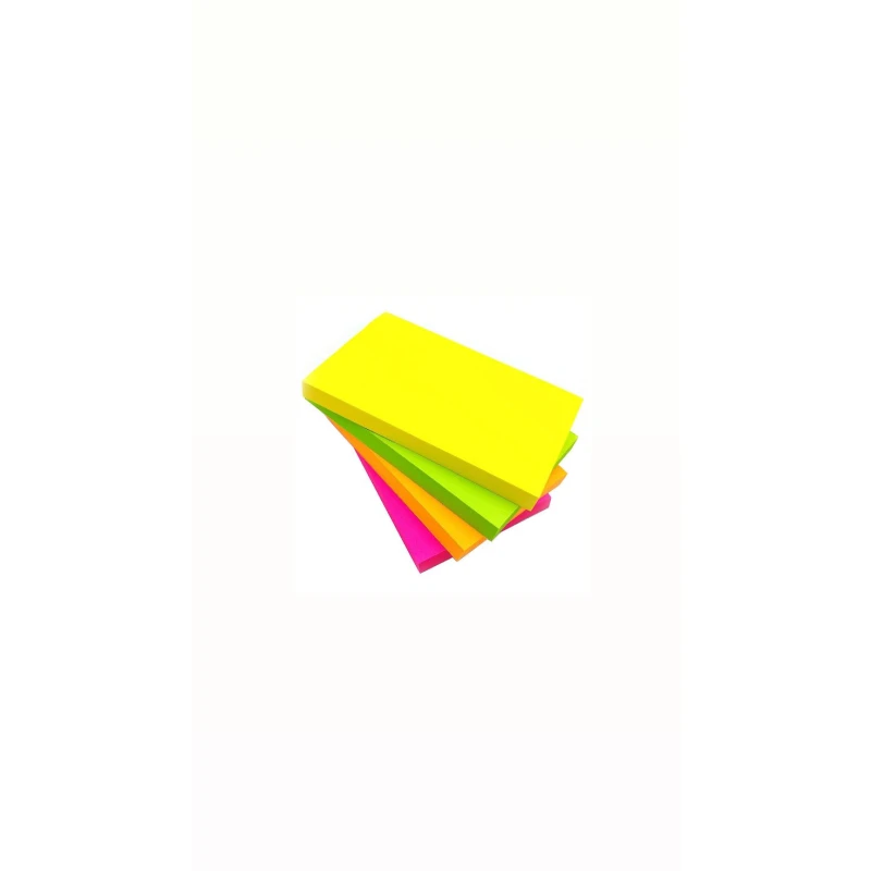Foska Self-stick Notes Neon Color 75mm*125mm - Foska