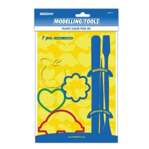 Mungyo Modelling Tools Plastic -7 Tools Mungyo Modelling Tools Plastic -7 Tools