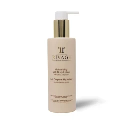Rivage Moisturizing Milk Body Lotion 200ml - Vegetable Collagen Hydrating Body Milk with Dead Sea Minerals - Daily Deep Moisture Care for Soft Skin