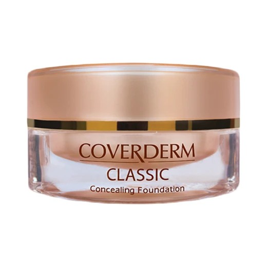 Coverderm Classic Waterproof Concealing Foundation Full Coverage Makeup for Imperfections Sensitive Skin SPF30 - Coverderm - Image 3