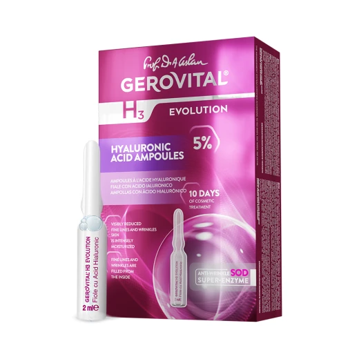 Gerovital Hyaluronic Acid Ampoules (10 ampoules) Gerovital Hyaluronic Acid Ampoules (10 ampoules)
