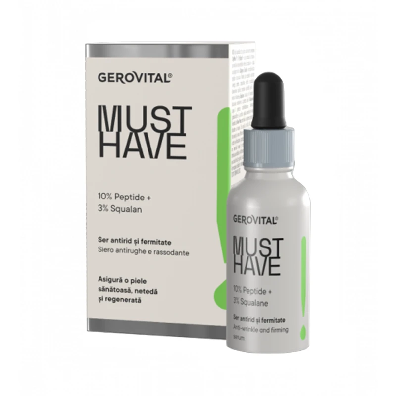 Gerovital   Must Have Anti Wrinkle Serum 10% Peptides - Gerovital
