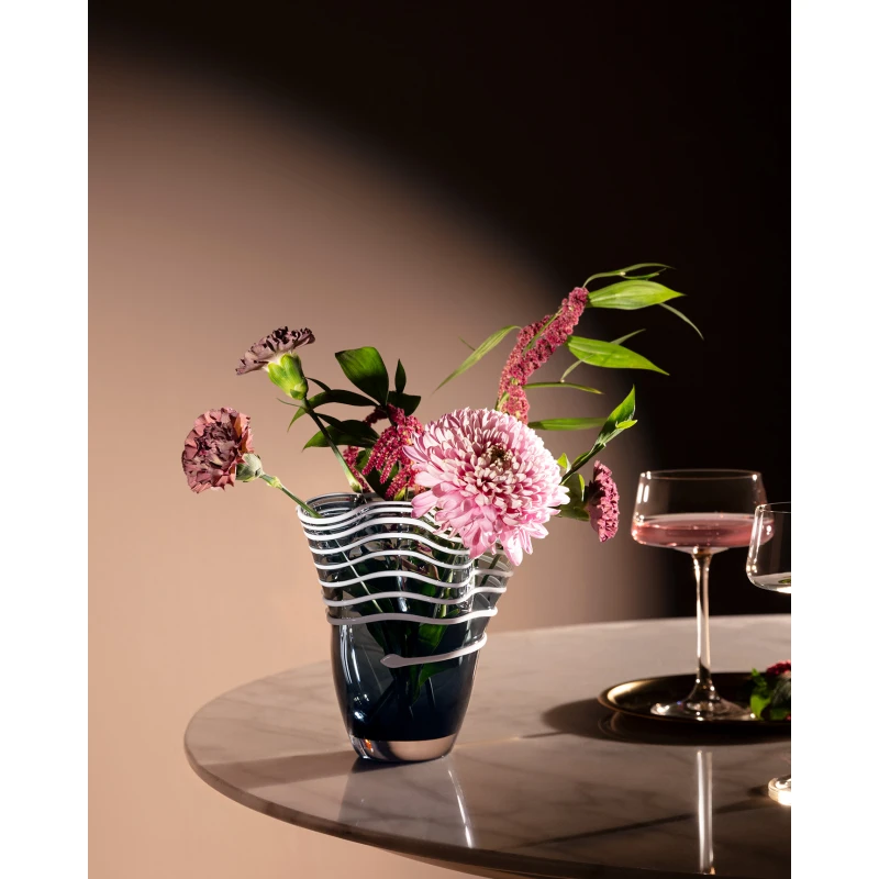 Madame COCO Honfleur Handmade Glass Vase - Small Size 19X19CM - Madame COCO