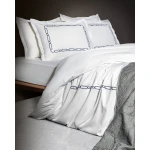 Madame COCO Lis King Size Duvet Cover Set - Embroidered - Satin 240X220+4X(50X70+3)+260X280CM - Madame COCO