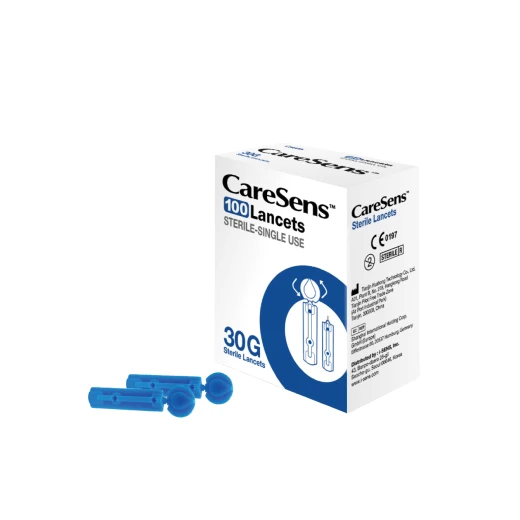 Care Sens N Lancets Pack of 100 – Sterile, Safe, and Comfortable Finger-Prick Needles for Blood Glucose Testing Compatible with CARE SENSE N Glucometer - Care Sens - Image 3