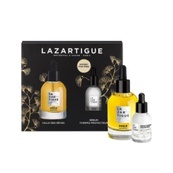 Lazartigue Dream Oil leave in rich in botanical oils 50ml + Heat protect serum10ML seals split ends and protects from heat up to 230c