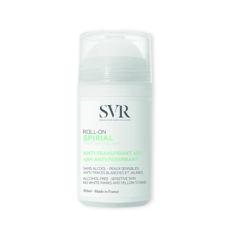SVR Spirial 48H Intense Anti-Perspirant Deodorant Roll-on, 50 Ml - SVR