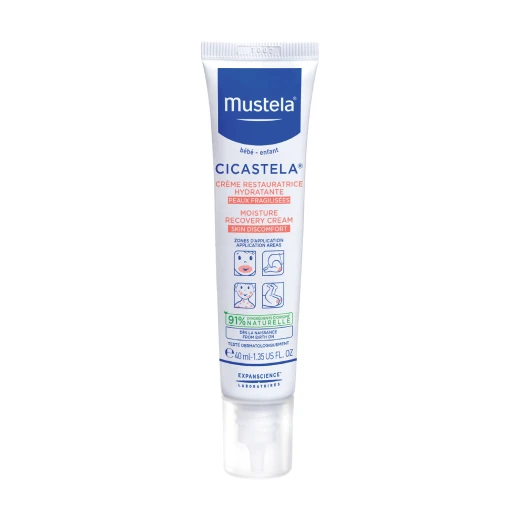 Mustela Cicastela Moisture Recovery Cream for babies and children's skin irritations and discomfort - 40ml Mustela Cicastela Moisture Recovery Cream for babies and children's skin irritations and discomfort - 40ml