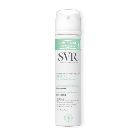 SVR SPIRIAL Plant Spray Deodorant Anti-Perspirant 75ml SVR SPIRIAL Plant Spray Deodorant Anti-Perspirant 75ml