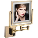 ARMN LED X5 Magnifying Extendable Mirror - Bronze - Armn