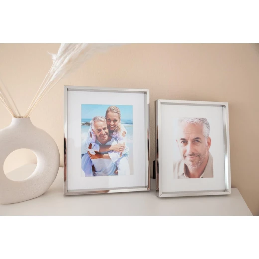 Edzard Perugia 13x18cm Photoframe - Silver - edzard - Image 2