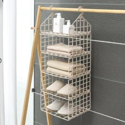 Armn Tidy Hanger Storage Shleving Unit - White
