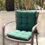 Godicasa Terry Seat Cushion Set - Green 2-Piece - Godicasa