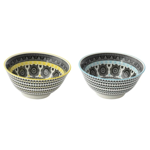 Easy Life Ethnic VersaB 2-Piece 15cm Bowl Set in Box - Multicolored - Easy Life - Image 2