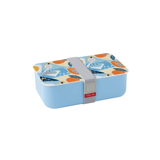 Easy Life Abstract 1-Layer Lunchbox - Blue, 1000ml - Easy Life - Image 2