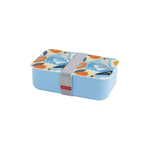 Easy Life Abstract 1-Layer Lunchbox - Blue, 1000ml - Easy Life - Image 3