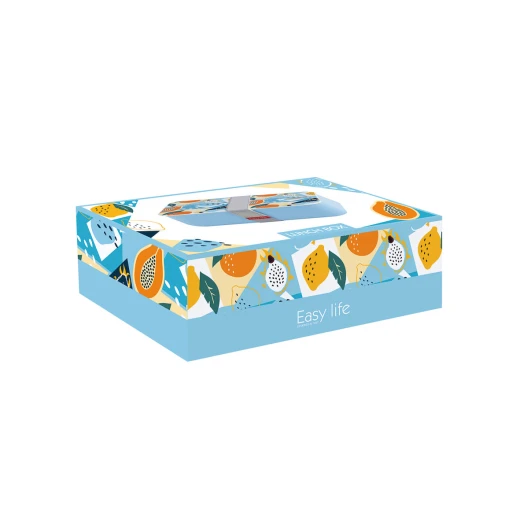 Easy Life Abstract 1-Layer Lunchbox - Blue, 1000ml - Easy Life - Image 4