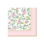 طقم مناديل طعام 20 قطعة من Easy Life Garden Joy - ألوان متعددة - ايزي  لايف