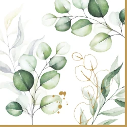 Easy Life Botanique 20-Piece Paper Napkin Set - Multicolored
