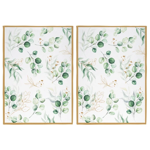 طقم بشاكير مطبخ قطعتين 50*70 سم من Easy Life Botanique - ألوان متعددة - ايزي  لايف - Image 3