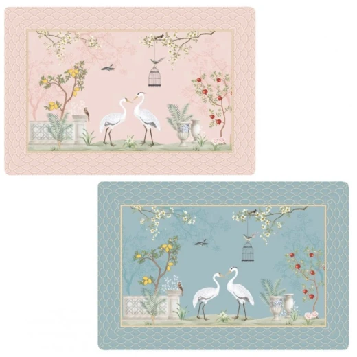 Easy Life Jardin De Reves 45x30cm Double-Sided Placemat - Multicolored - Easy Life - Image 2