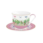 Easy Life Spring Parade 370ml 2-Piece Cup & Saucer Set in Box - Multicolored - Easy Life