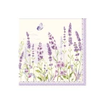 Easy Life Lavender Field Paper Napkin Set - Multicolored 20-Piece - Easy Life
