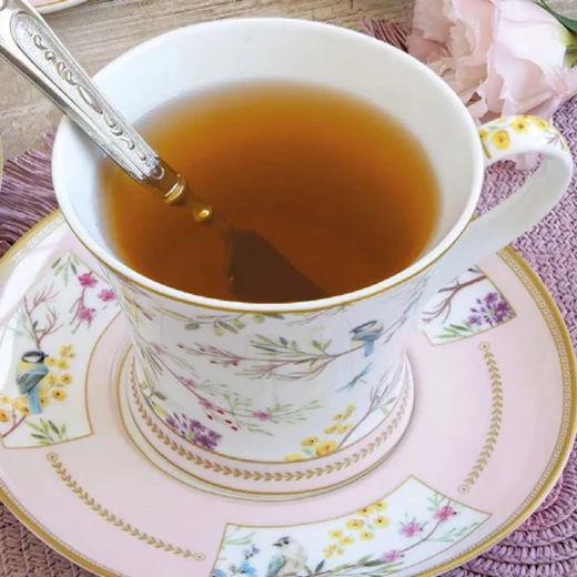 Easy Life Birds Melody 350ml Teacup & Saucer Set - Multicolored - Easy Life - Image 3