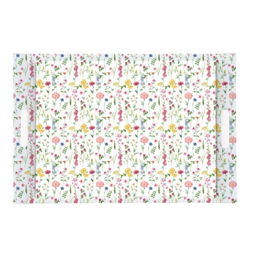 Easy Life Meadow Flowers Tray Multicolored 49x34cm - Easy Life - Image 2