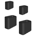 Colombo Set Of 4 Ladder Spare Rubber Feet - Blue - Colombo