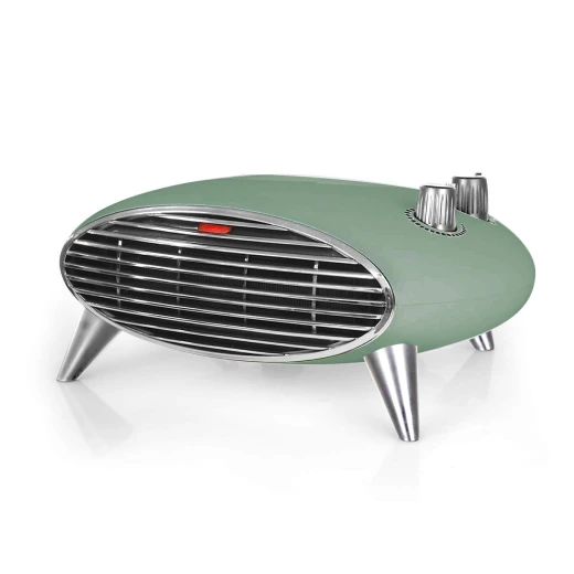 Ariete Vintage Table Fan Heater - Green - Ariete - Image 3