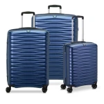 Roncato Wave Set of 3 Hard Trolley Bags - Denim - Roncato