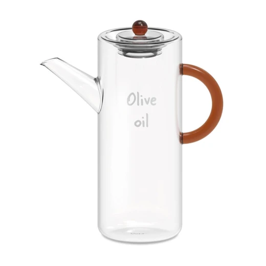 Easy Life Olive Oil 500ml Glass Oil Bottle - Brown Handle - Easy Life - Image 3