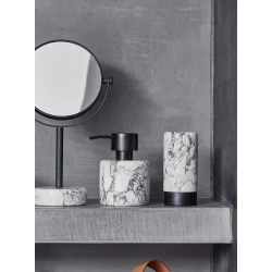 Aquanova Nero 30ml Small Soap Dispenser - Alba