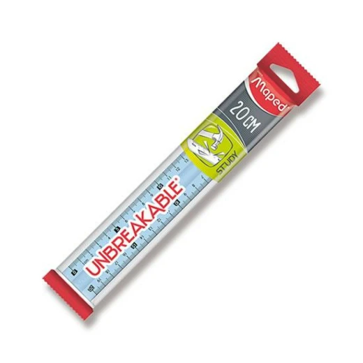 Maped Study Unbreakable Ruler, Pink Color - Maped - Image 2